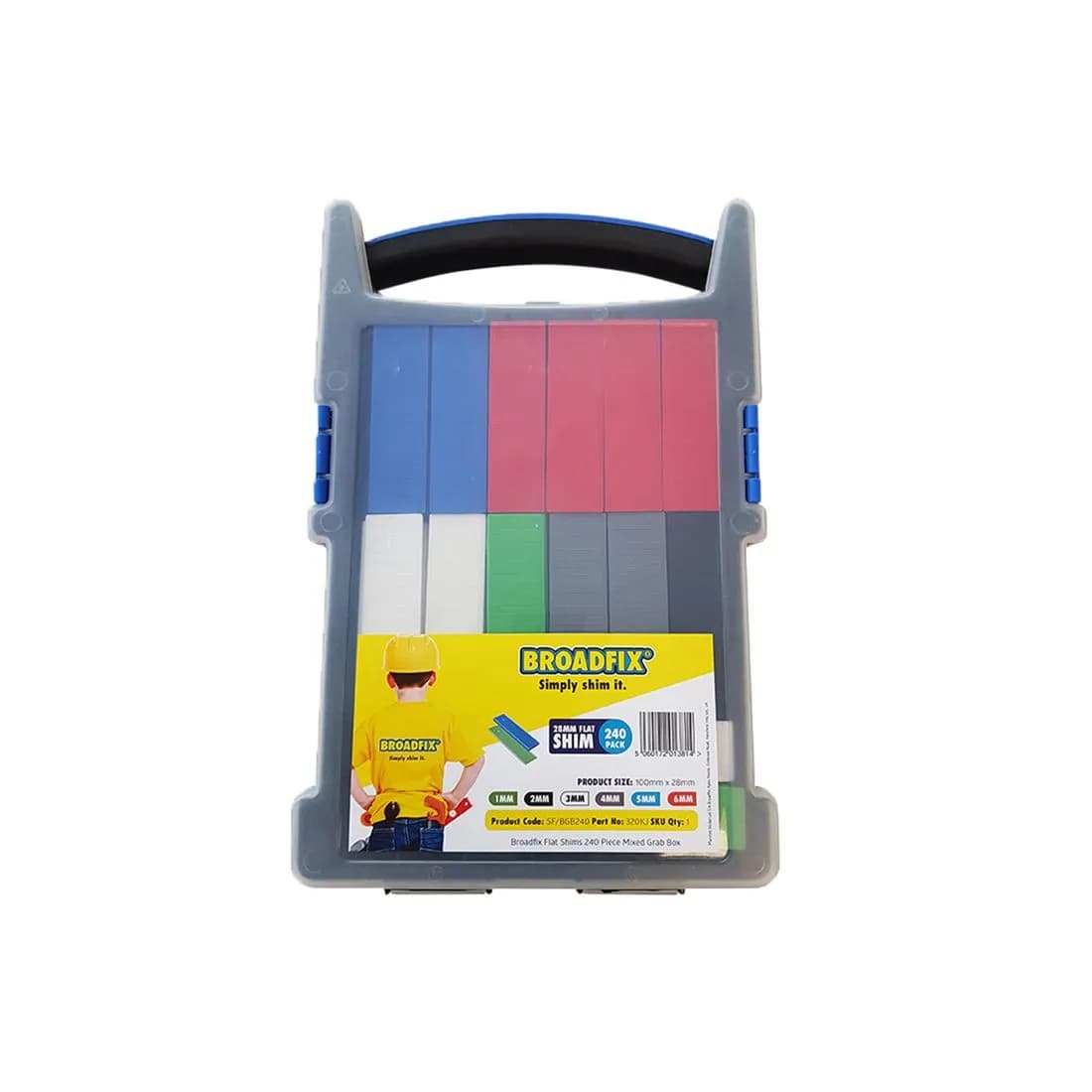 Broadfix Assorted Flat Packers Grab Box Of 240
