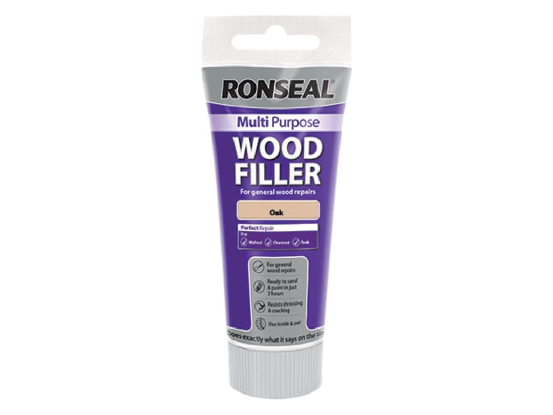 Ronseal Multipurpose Wood Filler Tube Oak 325g 37532