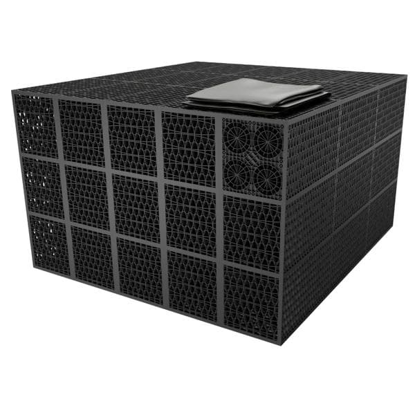 Rainsmart 24 Tonne Triple Soakaway Crate Set Flat-Packed - 5 Cubic Metre Kit