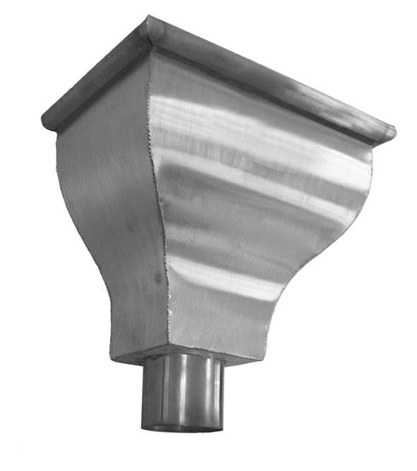 Zinc Gutter Catherine Hopper - 80mm