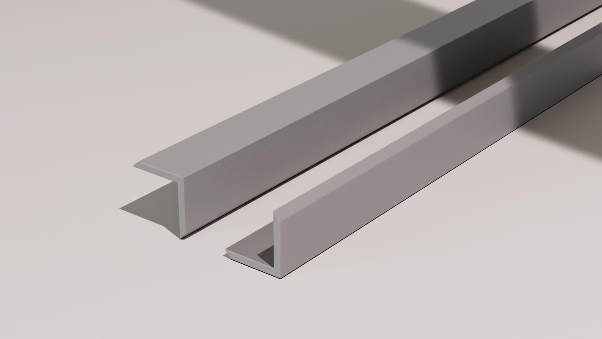 4m Edge Trim – Dove Light Grey
