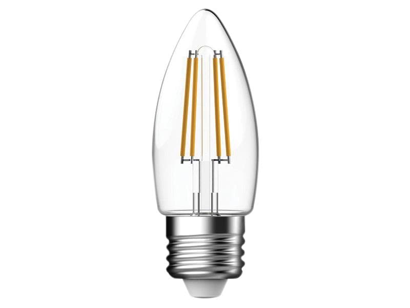 Energizer® S12870 Led Es (E27) Candle Filament Non-Dimmable Bulb Warm White 470 Lm 4W