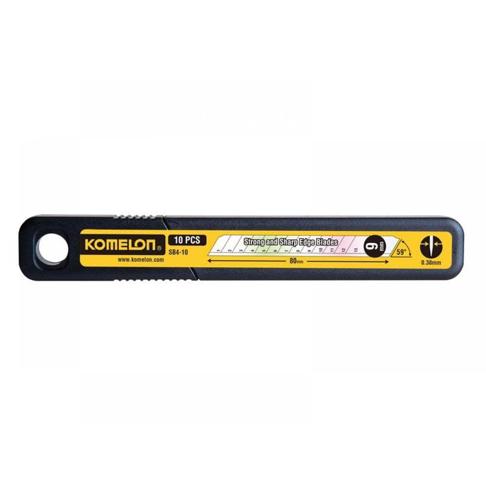 Komelon SB410 Snap-Off Blades 9Mm (Pack 10)