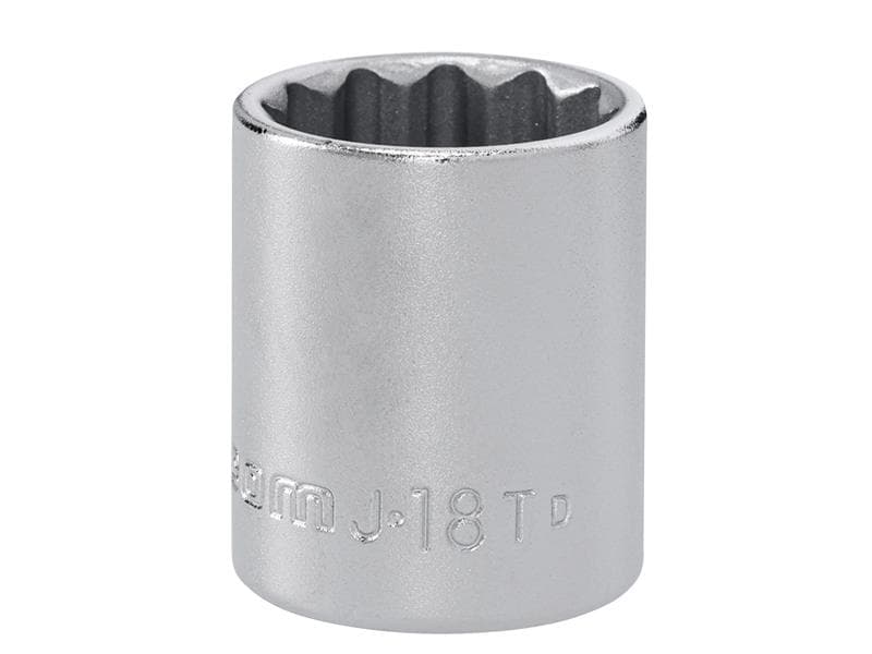 Facom J.18T J.18T 12 Point Standard Socket 3/8In Drive 18Mm