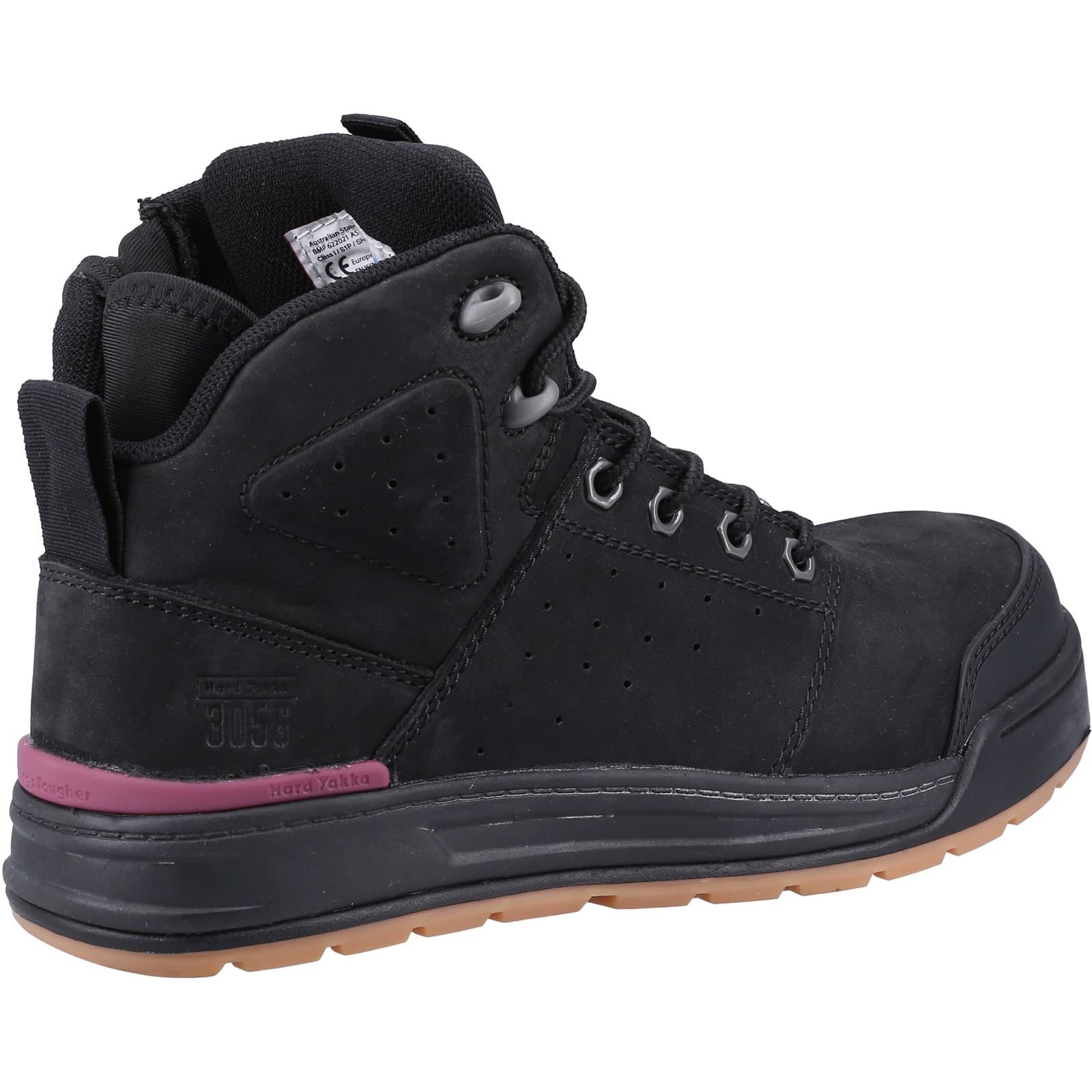 Hard Yakka 3056 Pr Side Zip Safety Boot Size 6.5 34695-59350-05