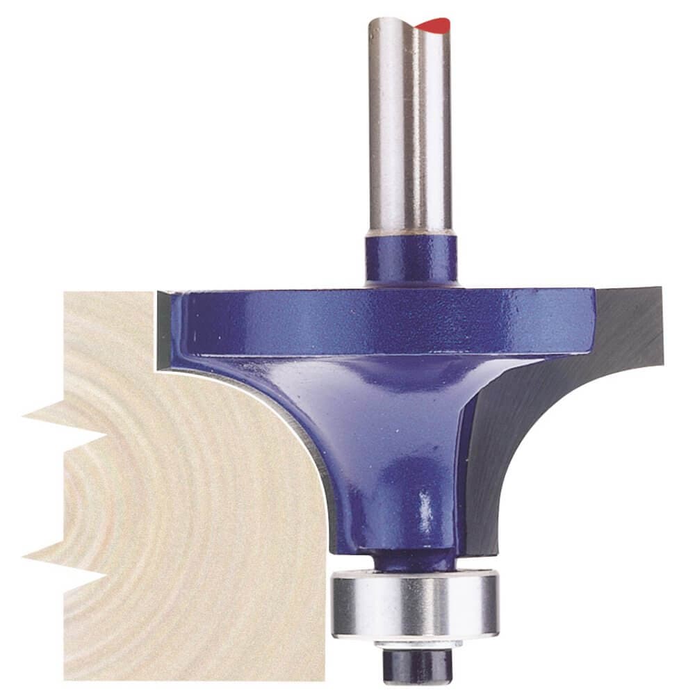 Draper 75343 Tct Router Bit 1/4in Rounding 38 X 14Mm Radius each