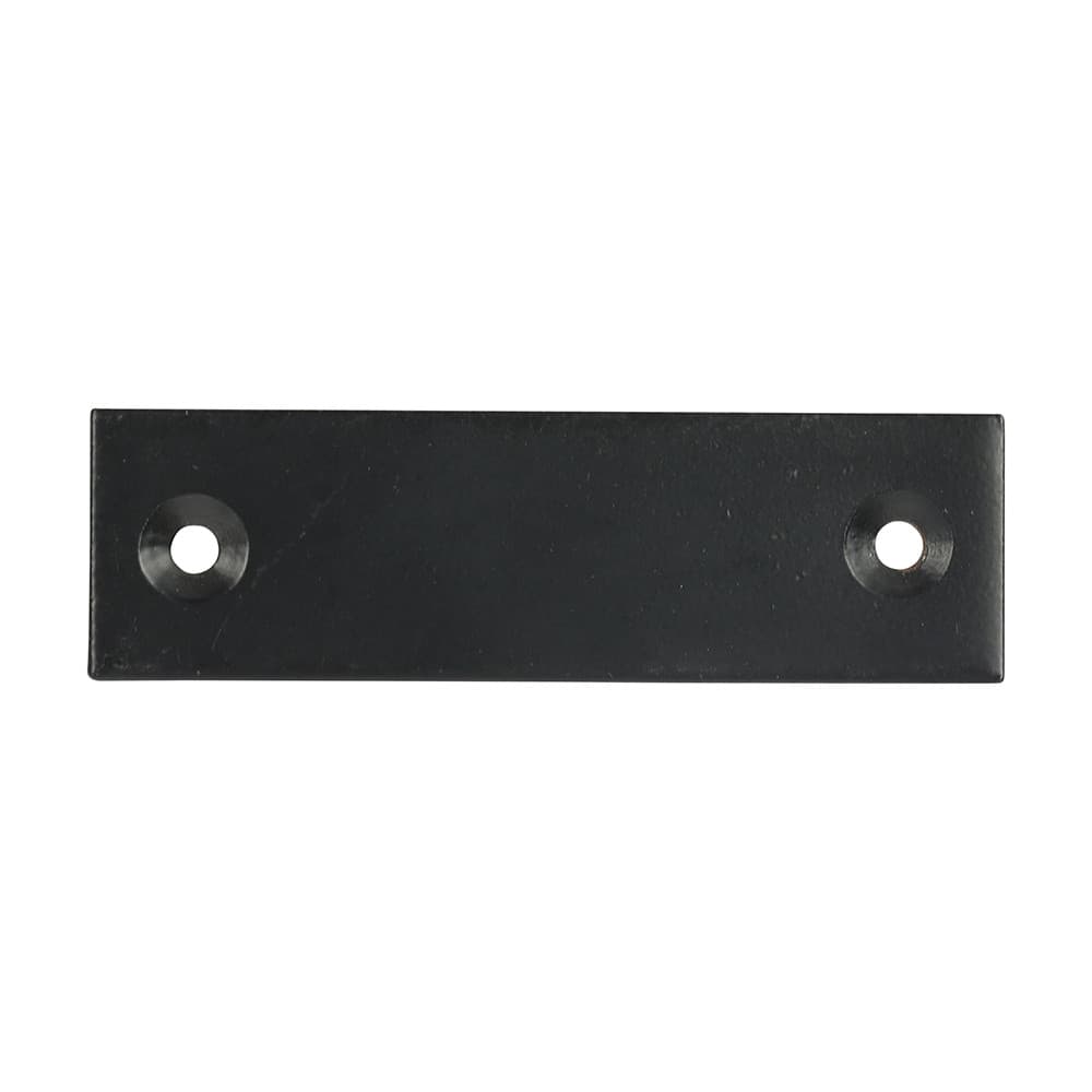 Timco Rim Sashlock Reverse Plate - Epoxy Black Bag 1 RSLRPB