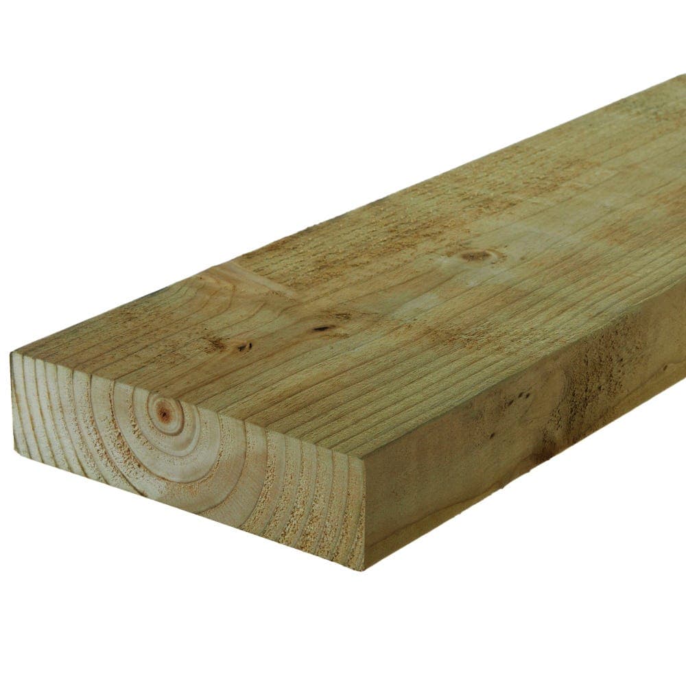 C16 Treated Timber 3000mm x 175mm x 47mm (7in x 2in)
