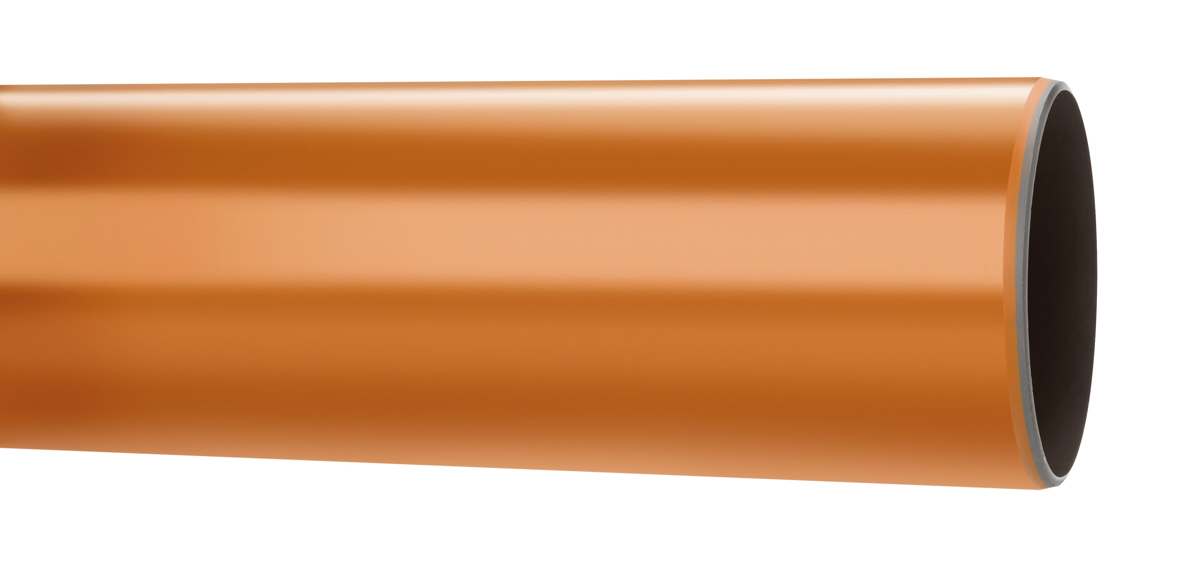 Osmadrain Drainage Plain End Pipe 110mm 3 Meter