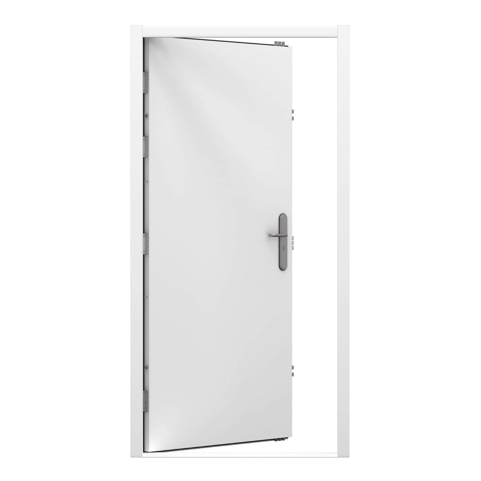 Lathams Left Hand Hinge Security Personnel Door 2020 x 1095 x 90mm Open in