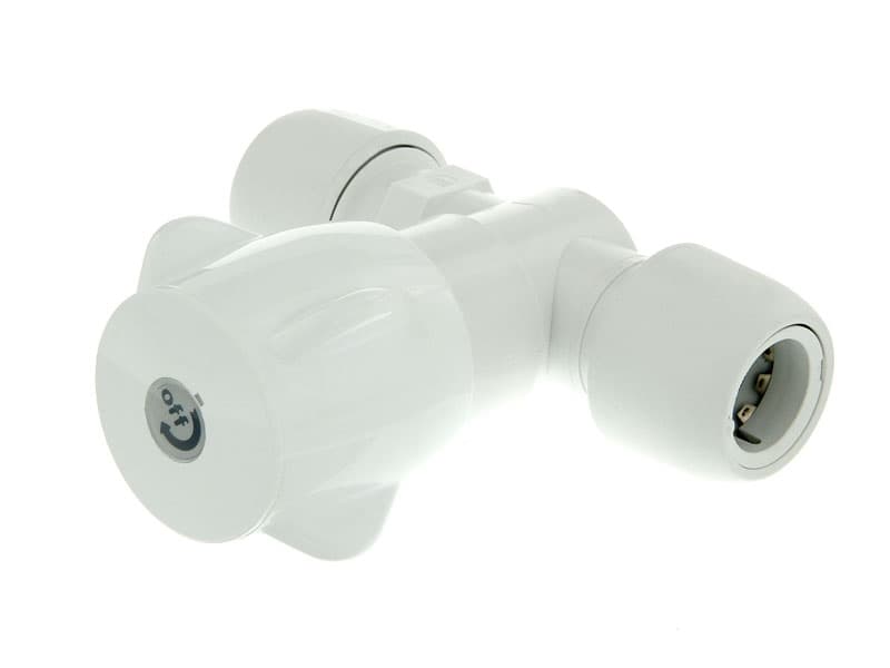 Hep2O cold water stopcockwhite 15mm