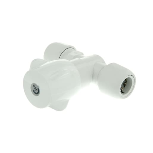 Hep2O cold water stopcockwhite 15mm