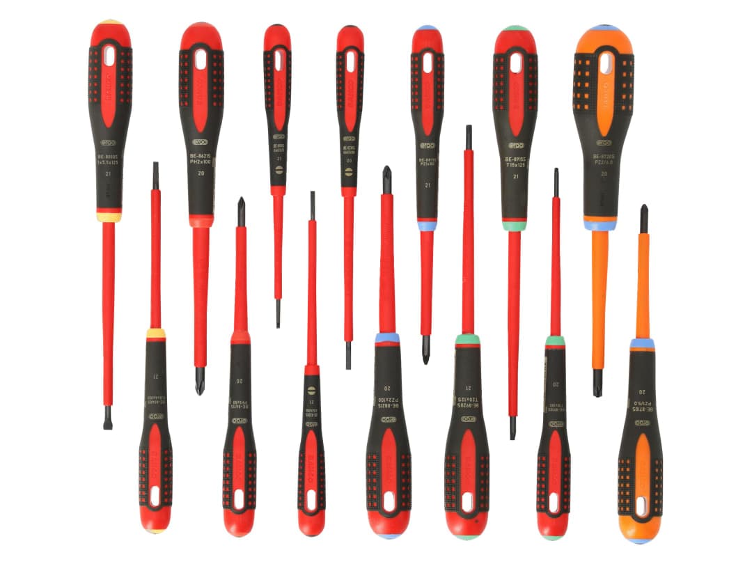 Bahco BE-9872 ERGO™ Screwdriver Set, 14 Piece BE-9876S