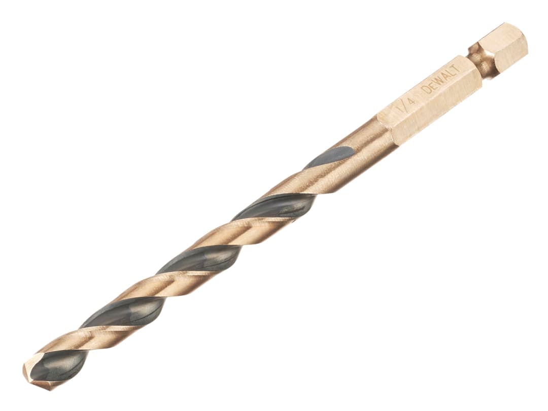 DEWALT Power Tools BLACK&GOLD Hex HSS-G Drill Bit 7.0mm DT20610-QZ