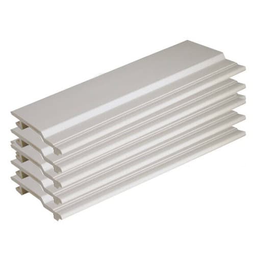 FloPlast V Joint Cladding - 100mm x 5mtr White - Pack of 5