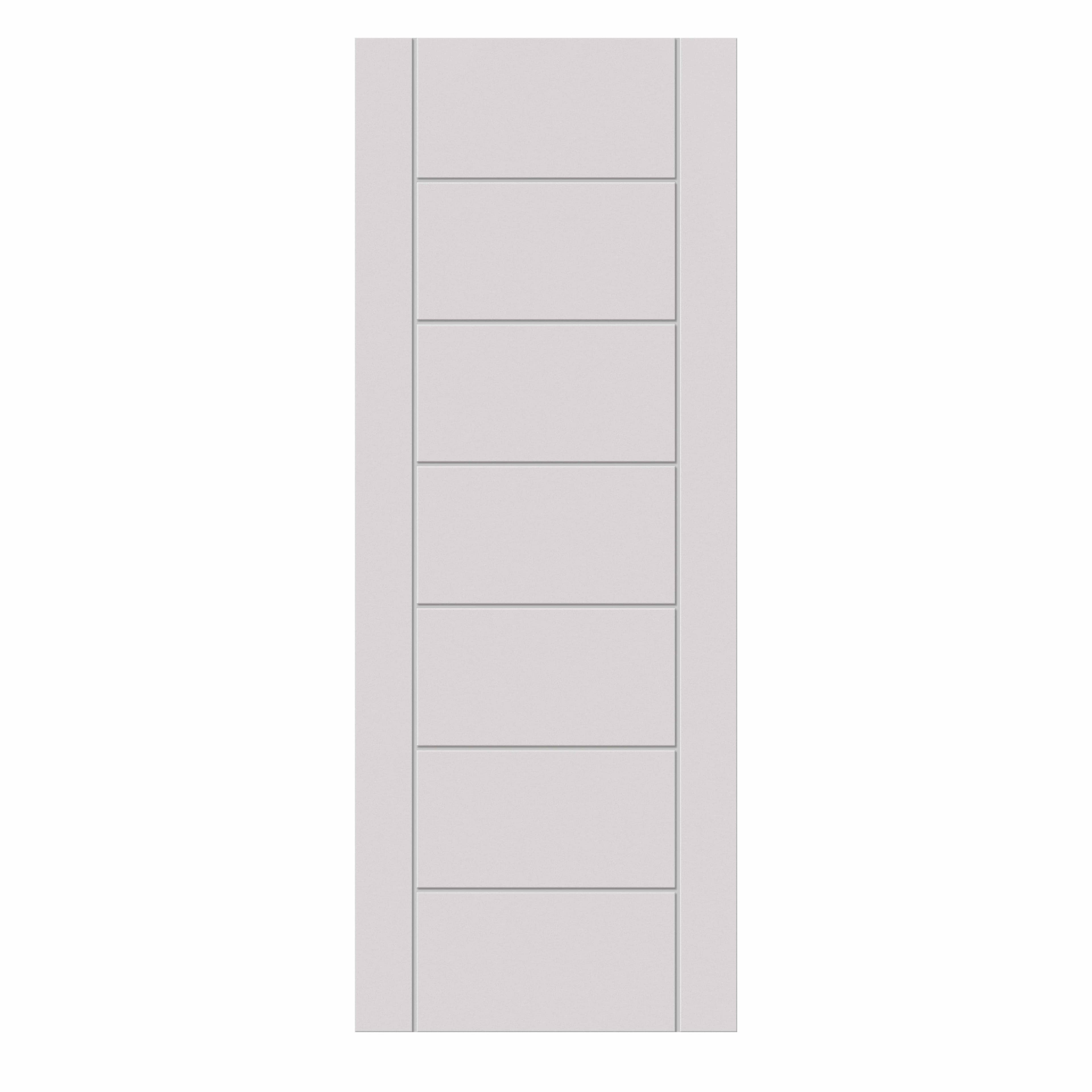 Palomino White Contemporary Internal Fire Door - FD30 - Primed - 44 x 1981 x 686mm
