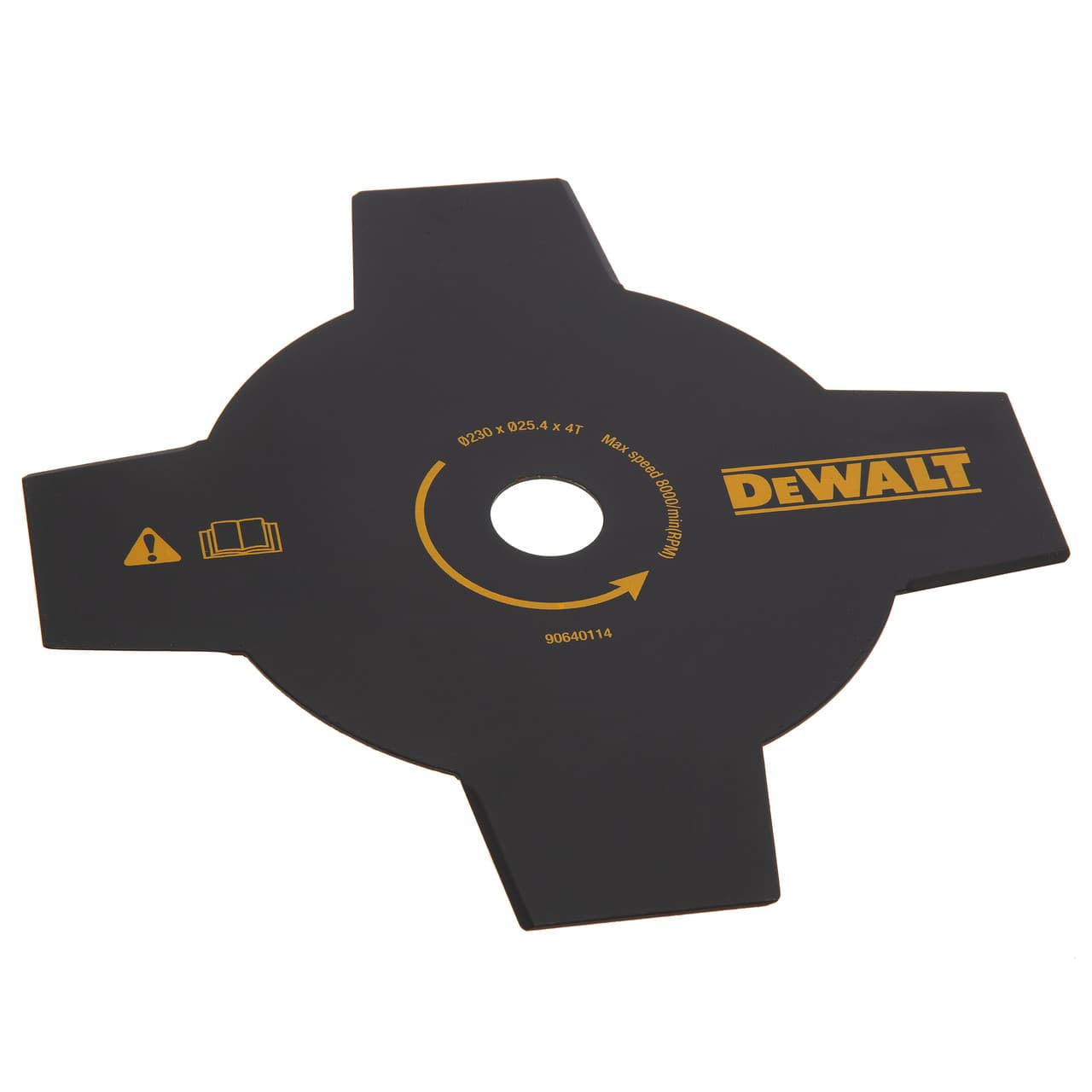Dewalt Dt20655 4 Tooth Brush Cutter Blade For Trimmer 230Mm