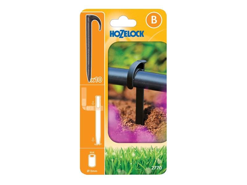 Hozelock 100-001-338 2770 Tube Stake 13Mm (Pack 10)