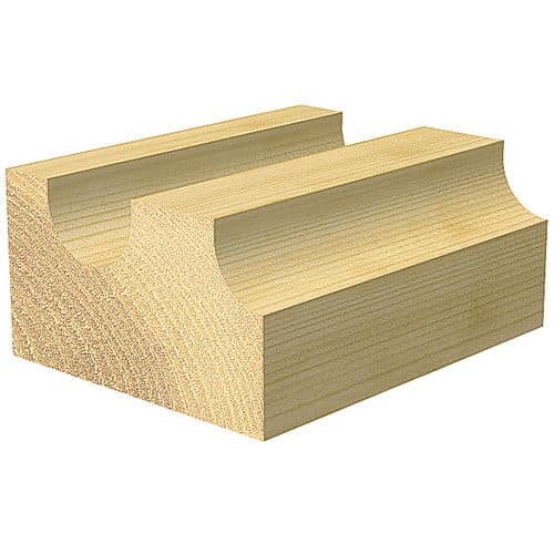 Trend Cove Cutter 9.5Mm Radius Pk 1 13/20X1/2TC