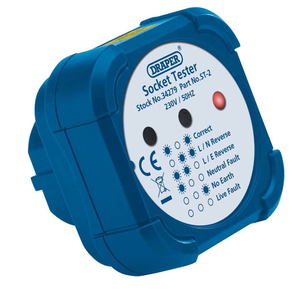 Draper 34279 Socket Tester 13A each