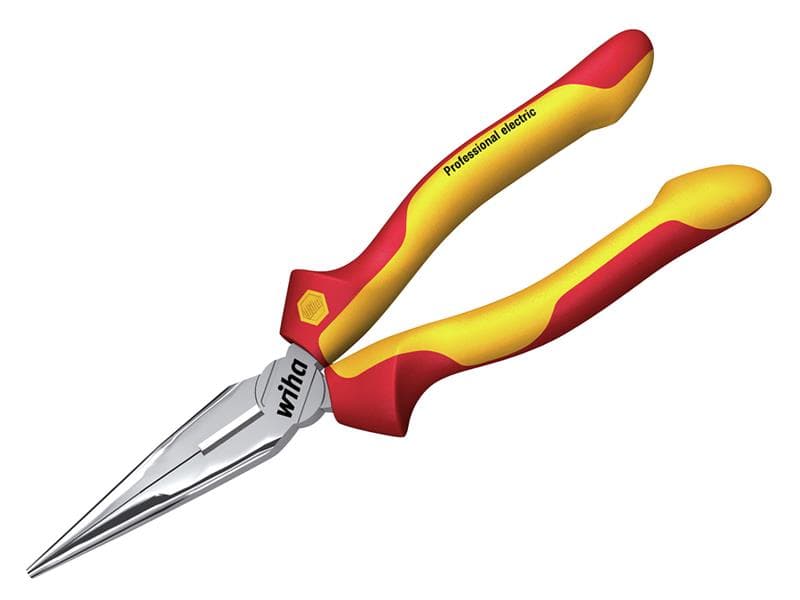 Wiha 27422 Professional Electric Needle Nose Pliers 160Mm