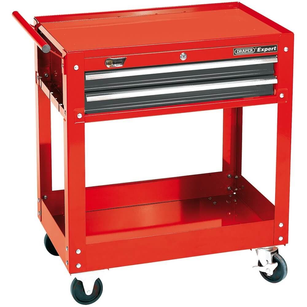 Draper Expert 07635 Expert 2 Level Tool Trolley With Two Drawers each