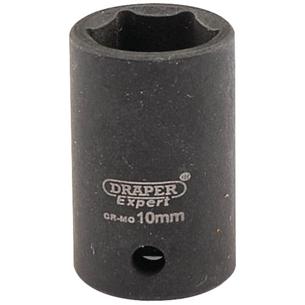 Draper Expert 05014 Expert Hi-Torq® 6 Point Impact Socket 1/4in Sq. Dr. 10Mm each