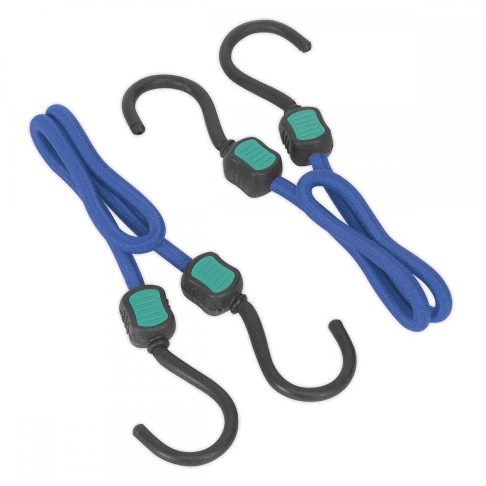 Sealey BCS19 Bungee Cord Set 2Pc 460Mm