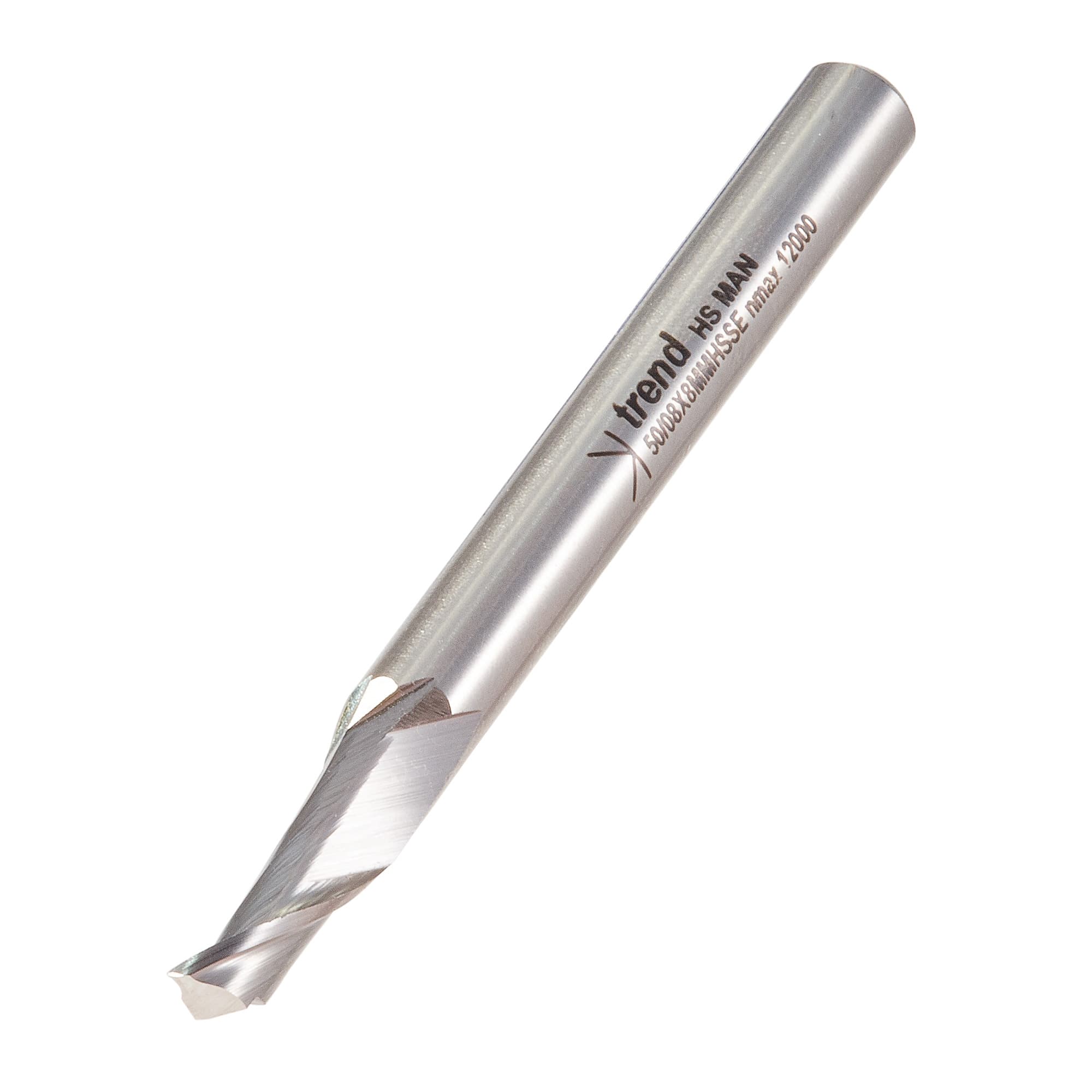 Trend Aluminium Cutter 8Mm Diameter Pk 1 50/08X8MMHSSE