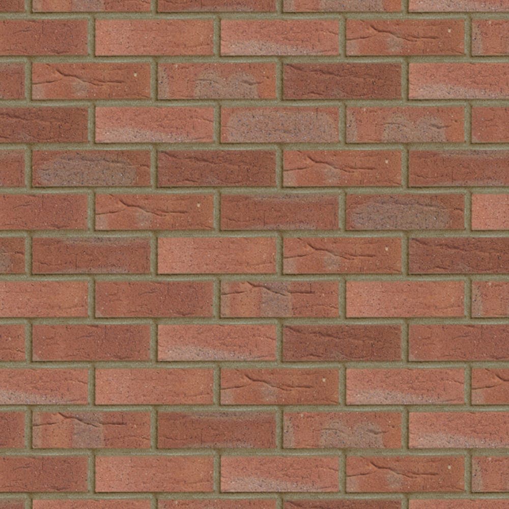 Forterra Kimbolton Red Multi Facing Brick 65mm | Pack of 495