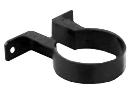 Wavin Osma RoundLine socket bracket 68mm black 0T038B