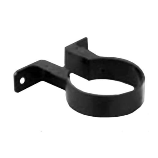 Wavin Osma RoundLine socket bracket 68mm black 0T038B