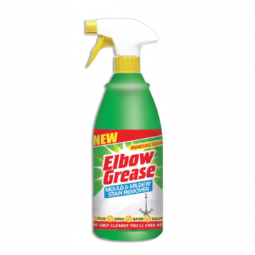Elbow grease mould & mildew stain remover