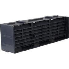 Subfloor Ventilation Airbrick - 9" x 3" Blue/ Black