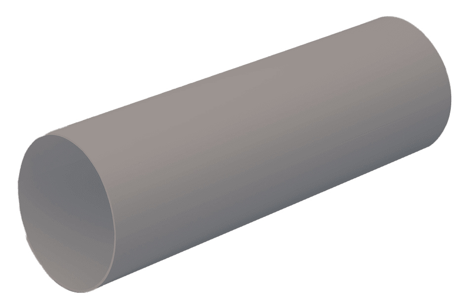 Easipipe Round Ventilation Duct - 150mm x 2mtr