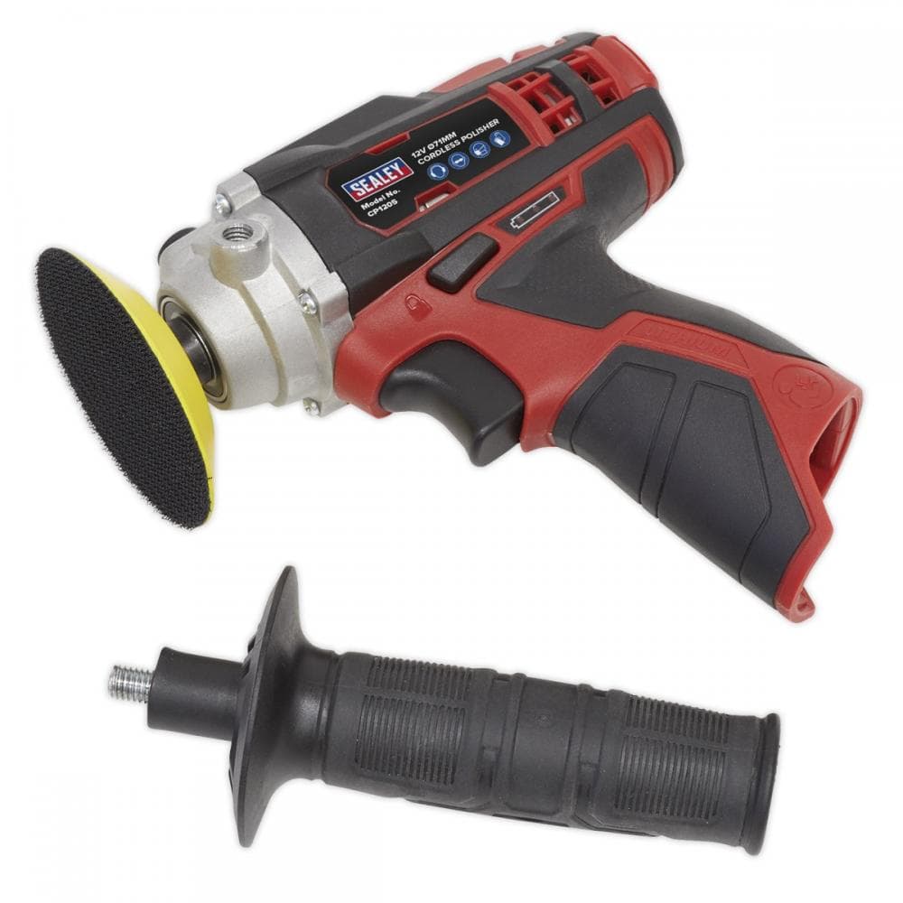 Sealey CP1205 Cordless Polisher Ø71Mm 12V Sv12 Series - Body Only