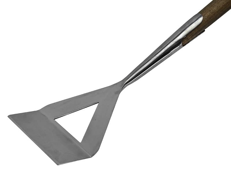 Faithfull RI12-VRSSDHWH Prestige Stainless Steel Dutch Hoe Ash Handle