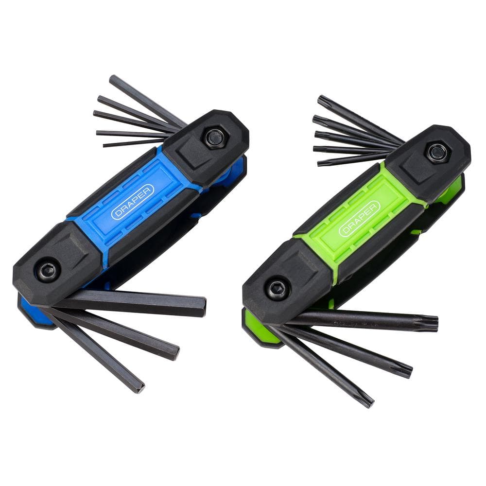 Draper Tx-Star® And Metric Folding Hex Key Set (16 Piece) Pk 1 31269