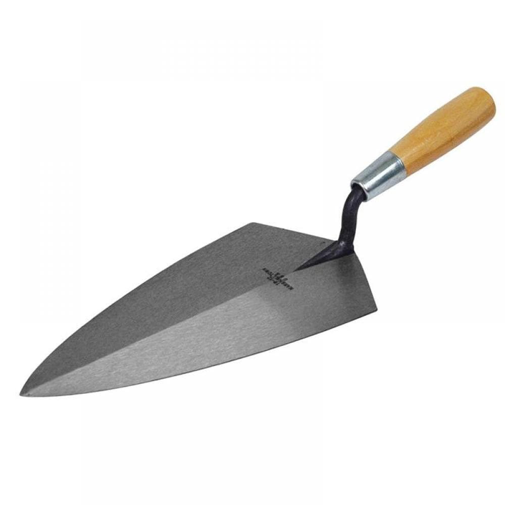 Marshalltown M1911 19 Philadelphia Pattern Brick Trowel Wooden Handle 11In