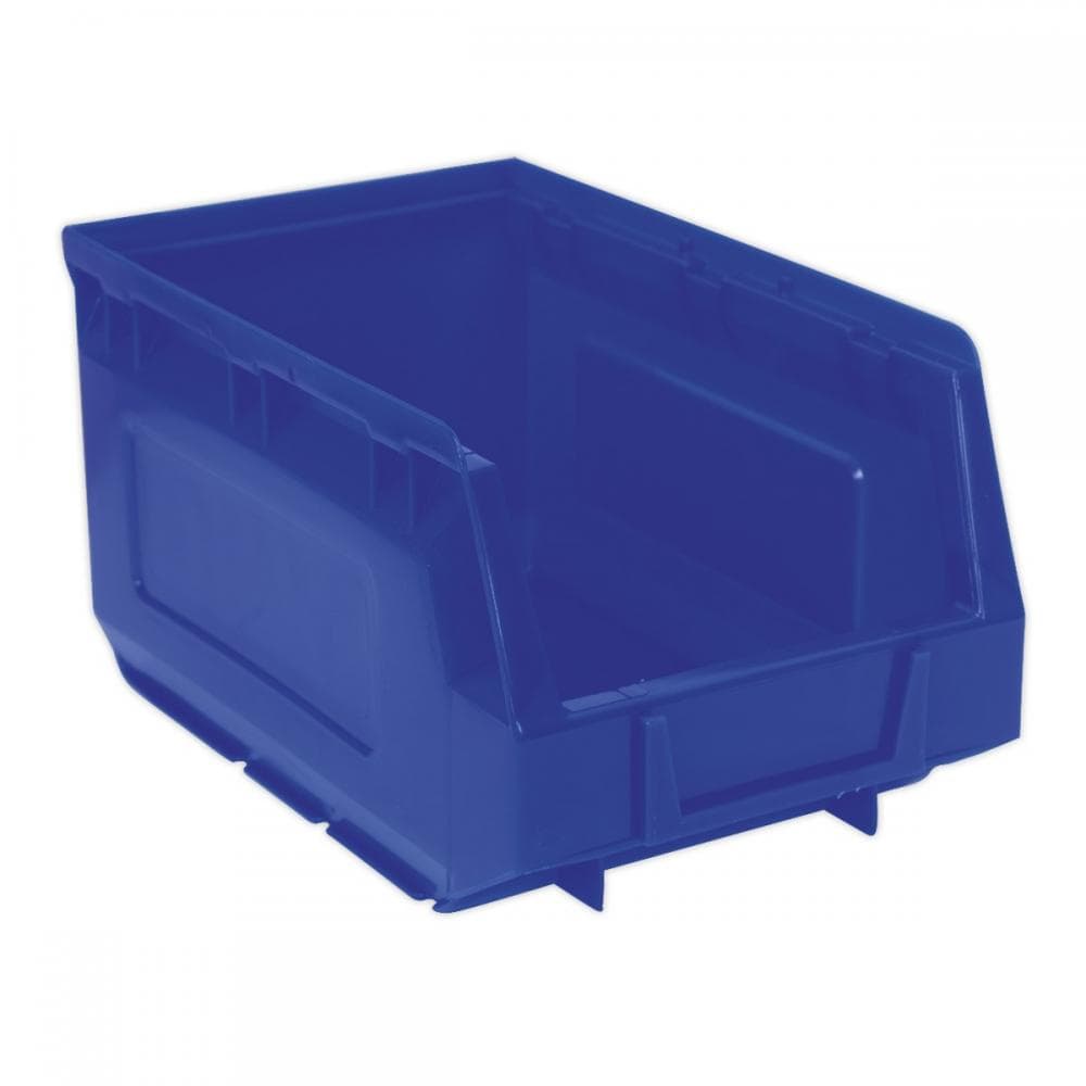 Sealey TPS3 Plastic Storage Bin 150 X 240 X 130Mm - Blue Pack Of 38