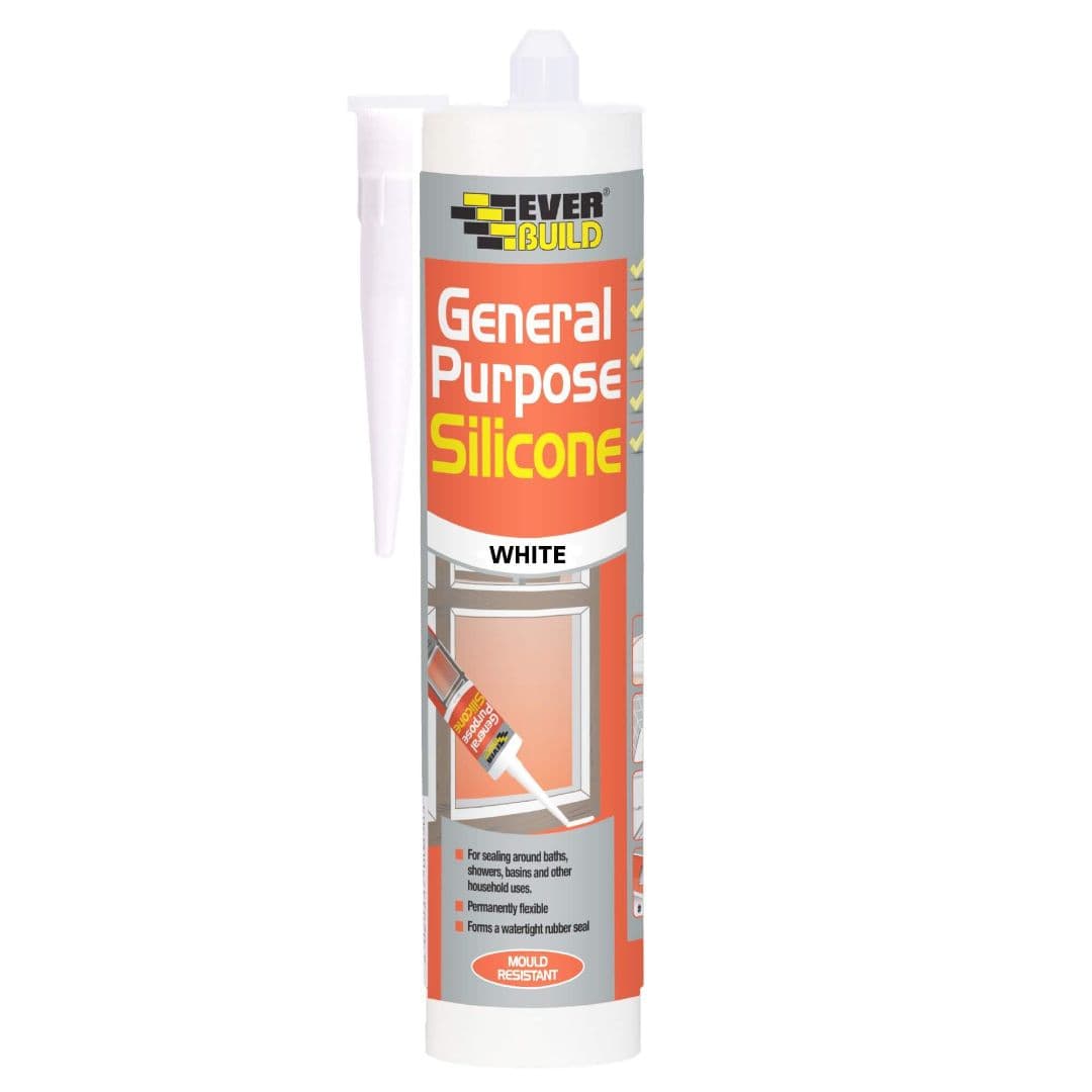 Everbuild General Purpose Sil White C3