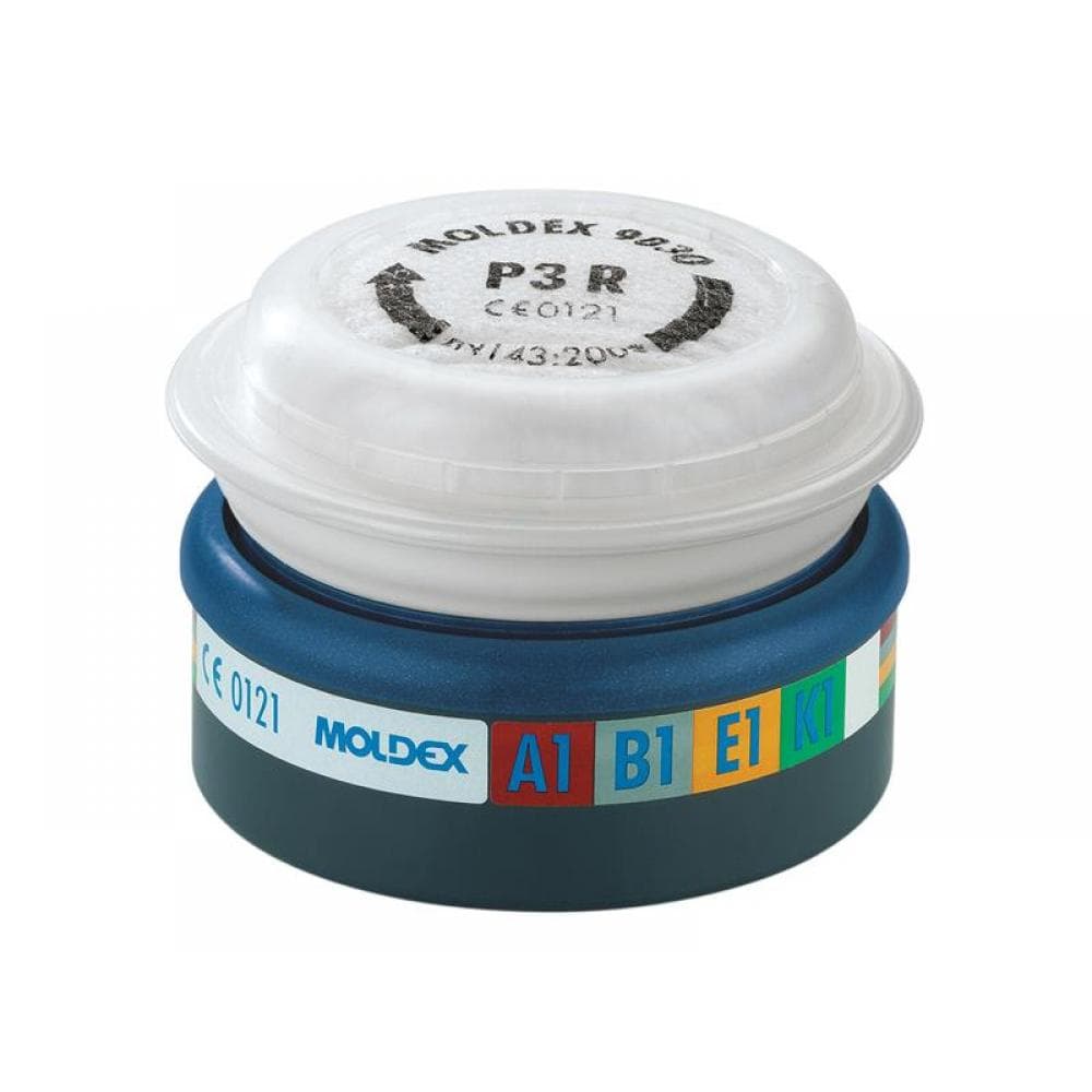 Moldex 943012 Easylock® Abek1P3 R Pre-Assembled Filter (Retail Box Of 2)