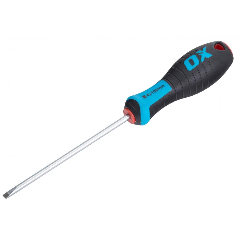 Ox Tools OX-P362410 Ox Pro Slotted Parallel Screwdriver 100X4Mm EA