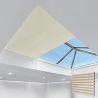 Chiffon Dimout Electric Thermal Cellular Pleated Roof Lantern Blinds Cellular