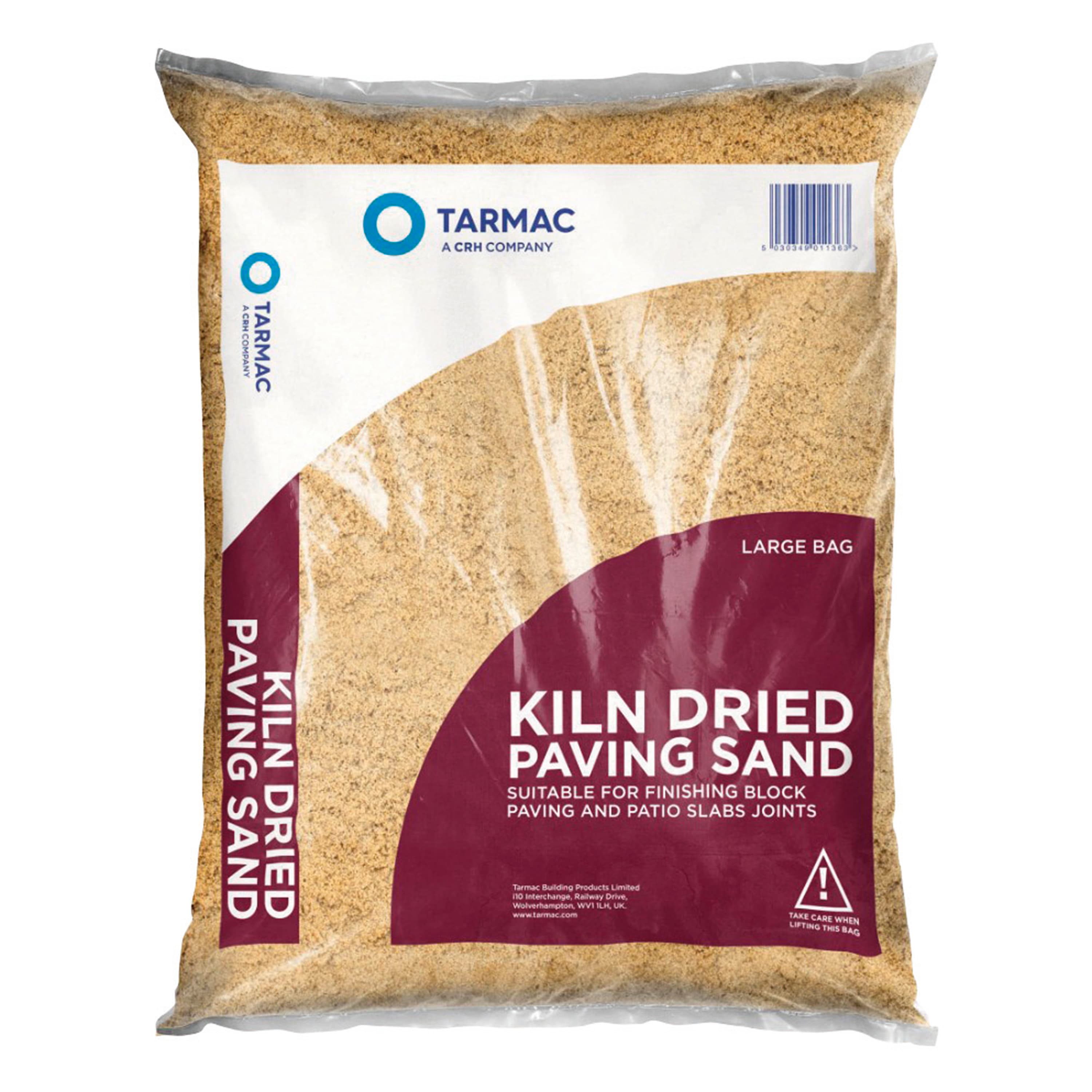 Tarmac Buff Kiln Dried Paving Sand, 20kg