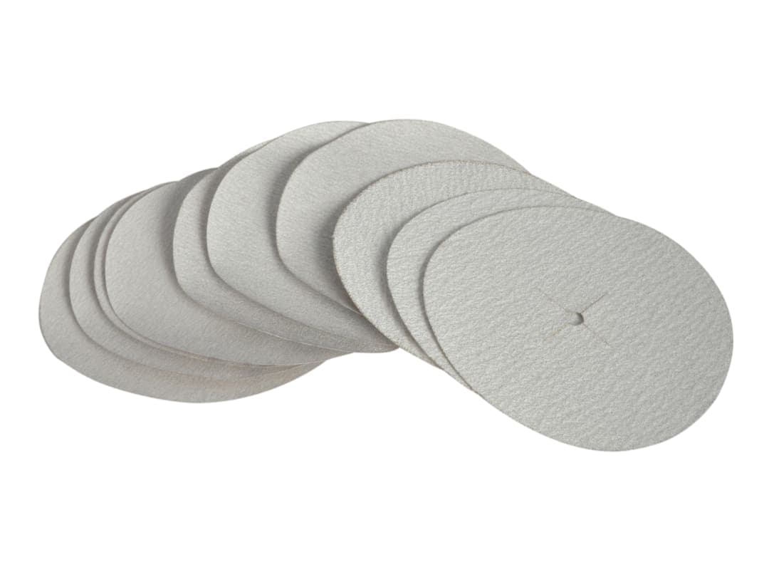 Faithfull Paper Sanding Disc 6 x 125mm Coarse (Pack 5) FAIAD125C