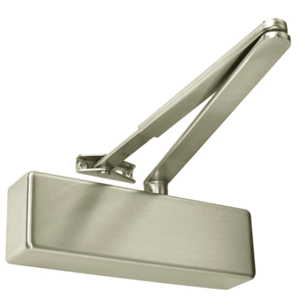 Rutland TS3204 Power Size Scissor Fire Rated Arm Door Closer - EN3/4 - Soft Line - Satin Nickel