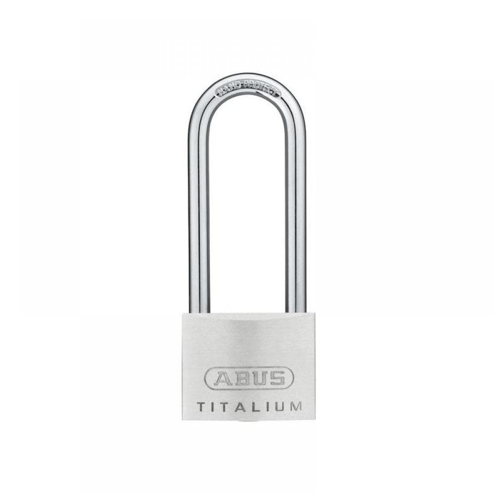 Abus Mechanical 56208 64Ti/50Mm Titalium™ Padlock 80Mm Long Shackle