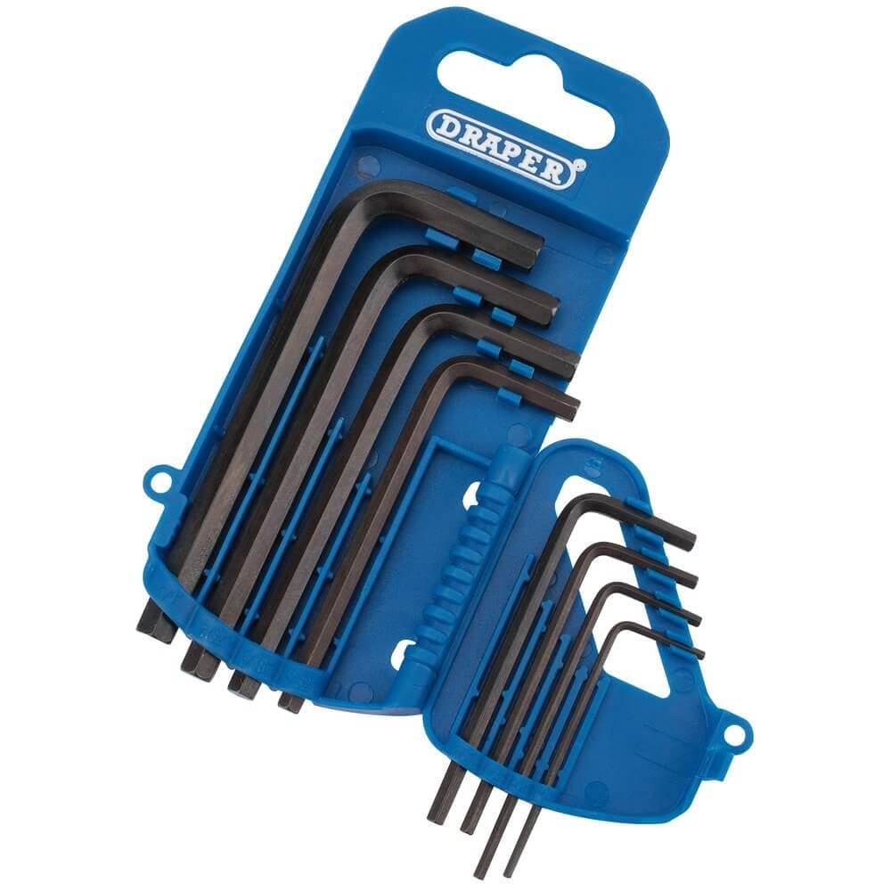 Draper 33685 Imperial Hexagon Key Set With Storage Holder (8 Piece) per set