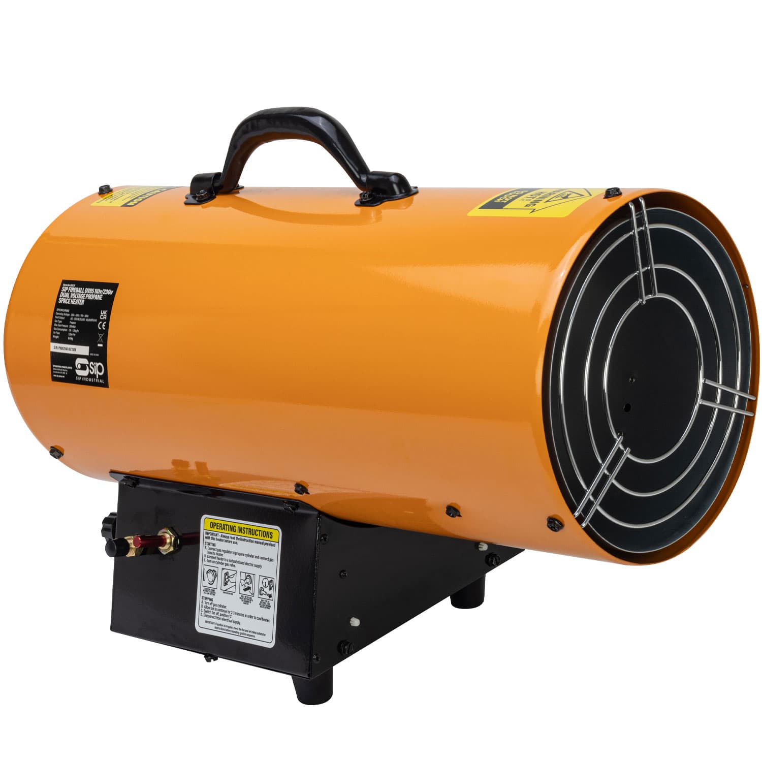 Sip Fireball Dv85 110V/230V Dual Voltage Propane Space Heater 09231